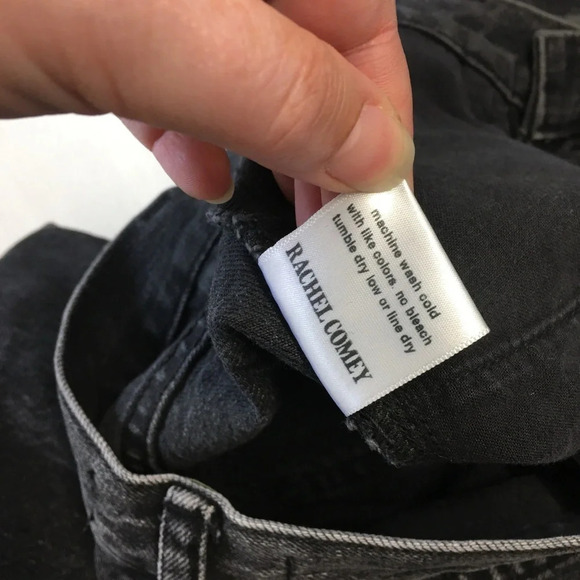 Rachel Comey Ticklers Jeans 0 Washed Black - Picture 12 of 15